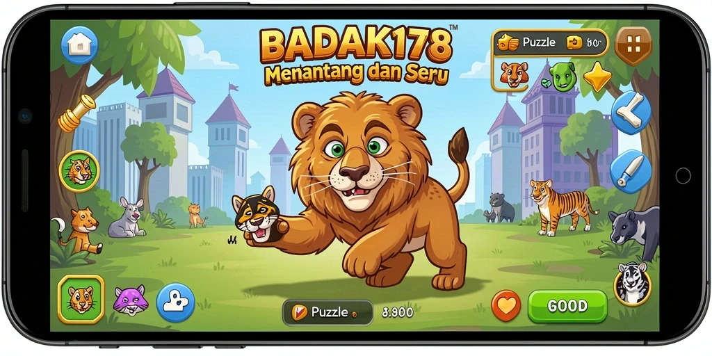 Tampilan gameplay BADAK178 yang menawan dan interaktif.