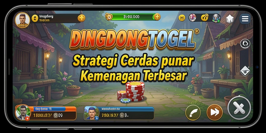 Tangkapan layar menunjukkan gameplay strategis DINGDONGTOGEL yang menarik.