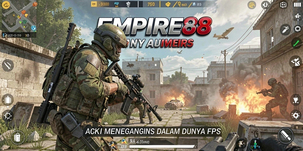 Screenshot gameplay EMPIRE88 menampilkan pertempuran yang mendebarkan.