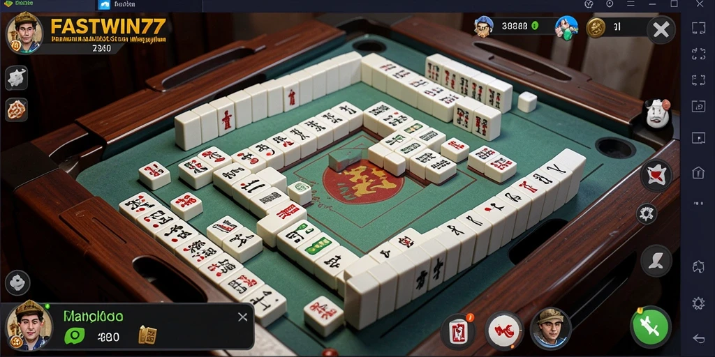 Tampilan menarik dan gameplay seru di FASTWIN77 Mahjong.