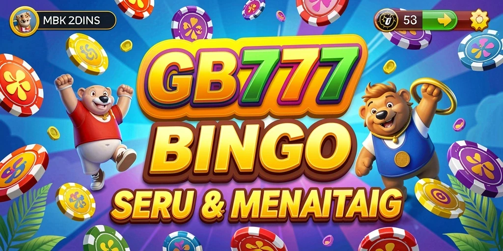 Tampilan permainan Bingo yang seru dan interaktif di GB777.