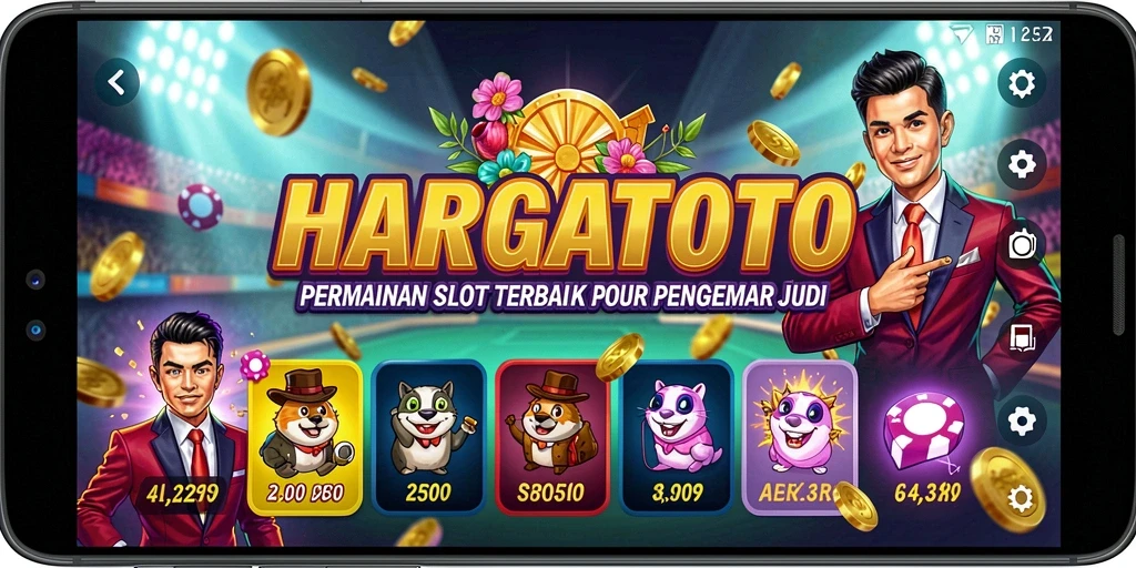 Screenshot gameplay HARGATOTO menampilkan keseruan permainan Slot.