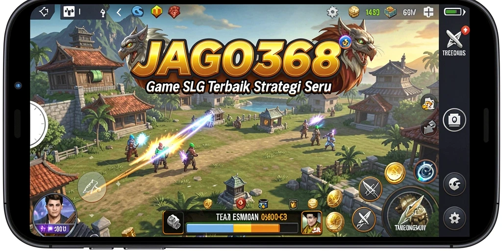 Tampilan gameplay menarik di JAGO368 dengan strategi SLG yang mendebarkan.