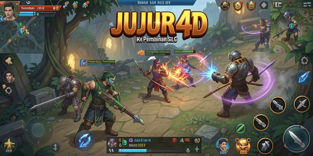 Tampilan gameplay JUJUR4D yang seru dan menantang.