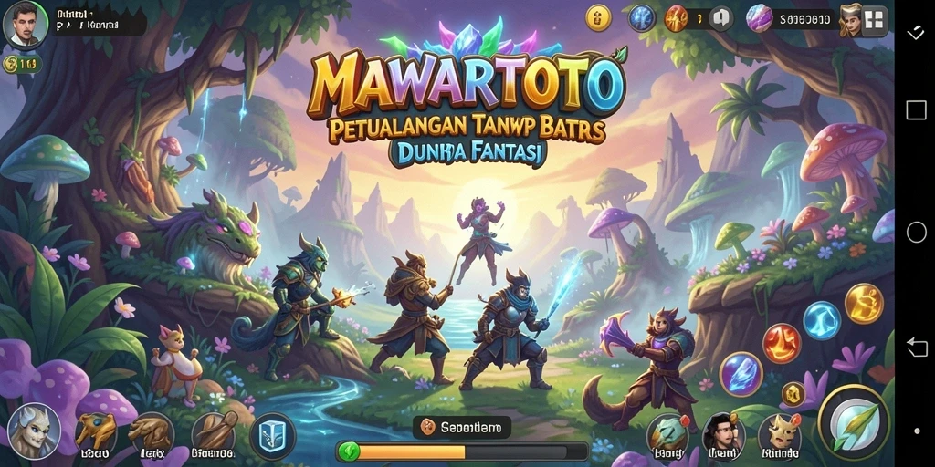 Tampilan gameplay petualangan menegangkan di MAWARTOTO.