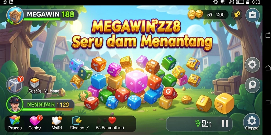 Tampilan menarik dari gameplay MEGAWIN188 yang penuh tantangan.
