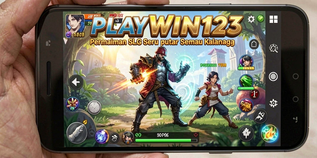 Tampilan gameplay strategis yang memukau di PLAYWIN123.