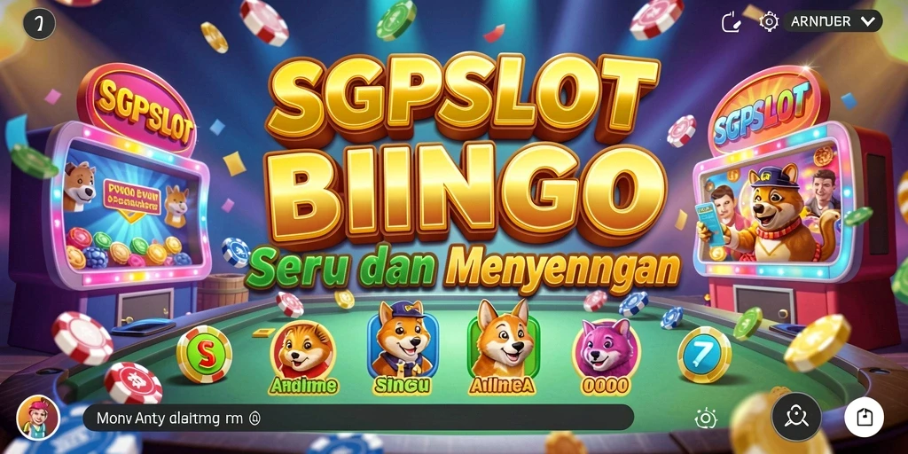 Tampilan gameplay seru dan interaktif di SGPSLOT Bingo.