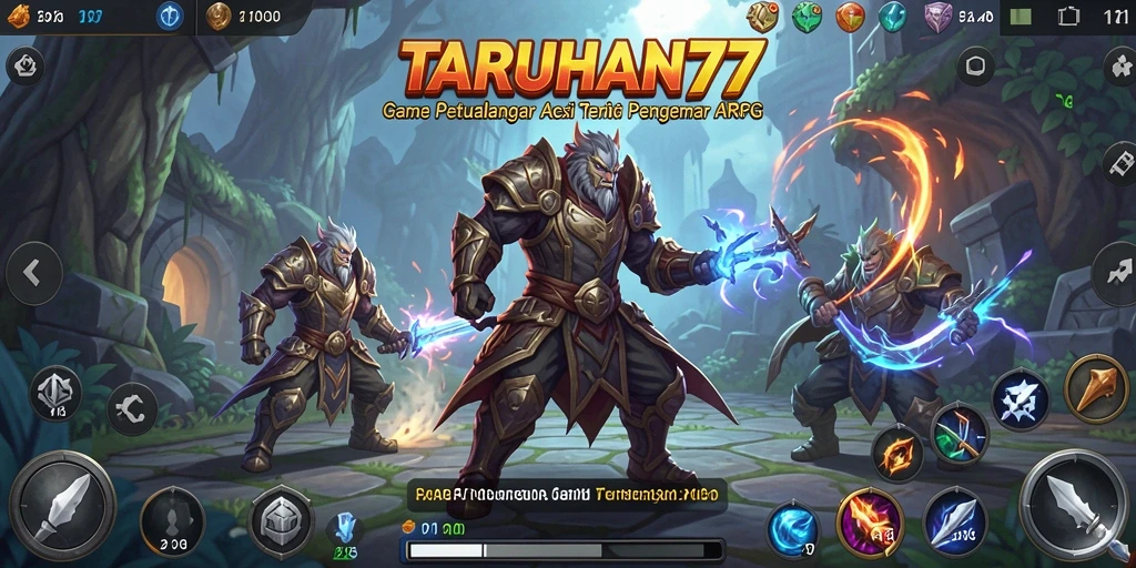 Tampilan memukau gameplay TARUHAN77 dengan aksi seru.
