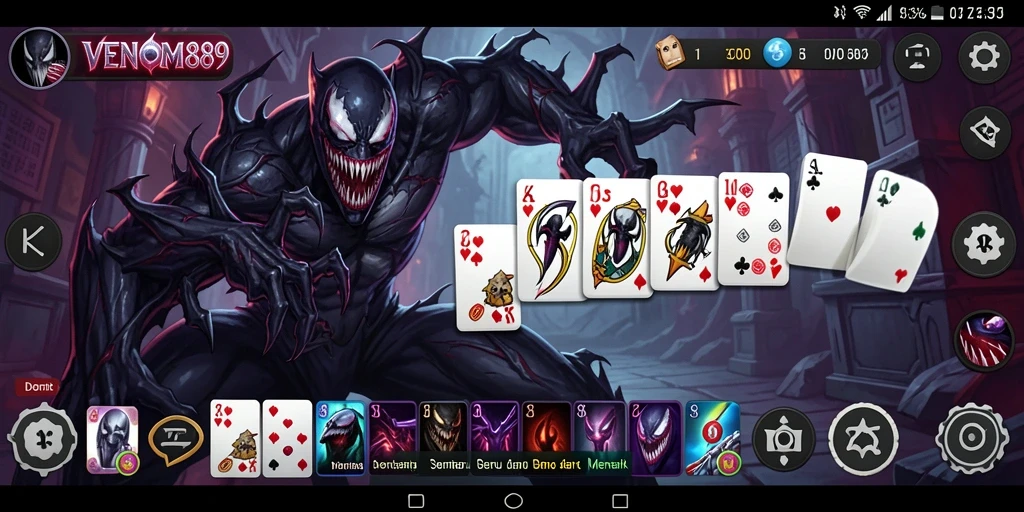 Tampilan gameplay VENOM889 yang menarik dan interaktif.