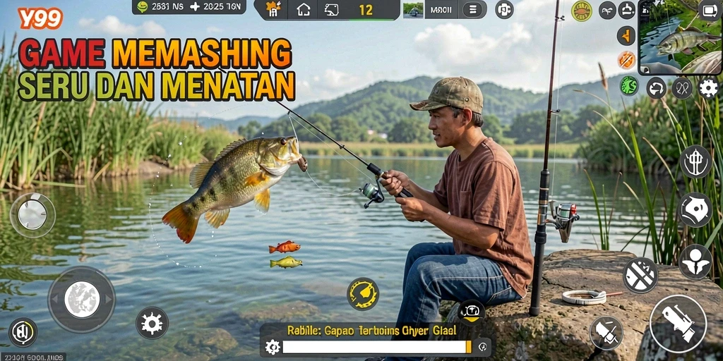 Tangkapan ikan yang menakjubkan dalam gameplay Y89.